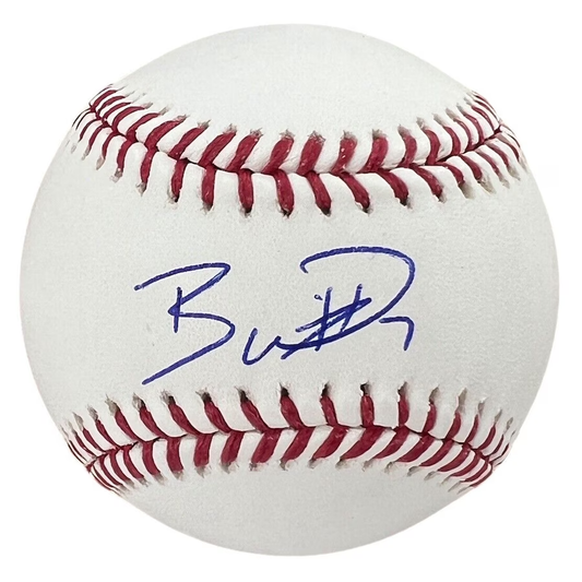 Bobby Witt Jr. Autographed Official MLB Baseball with Beckett BAS Witnessed Certification